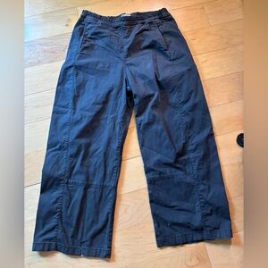 Anthropologie Pilcro  Izzie pull on relaxed barrel pats size LT